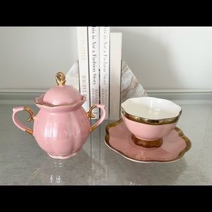 Pink Tea Set